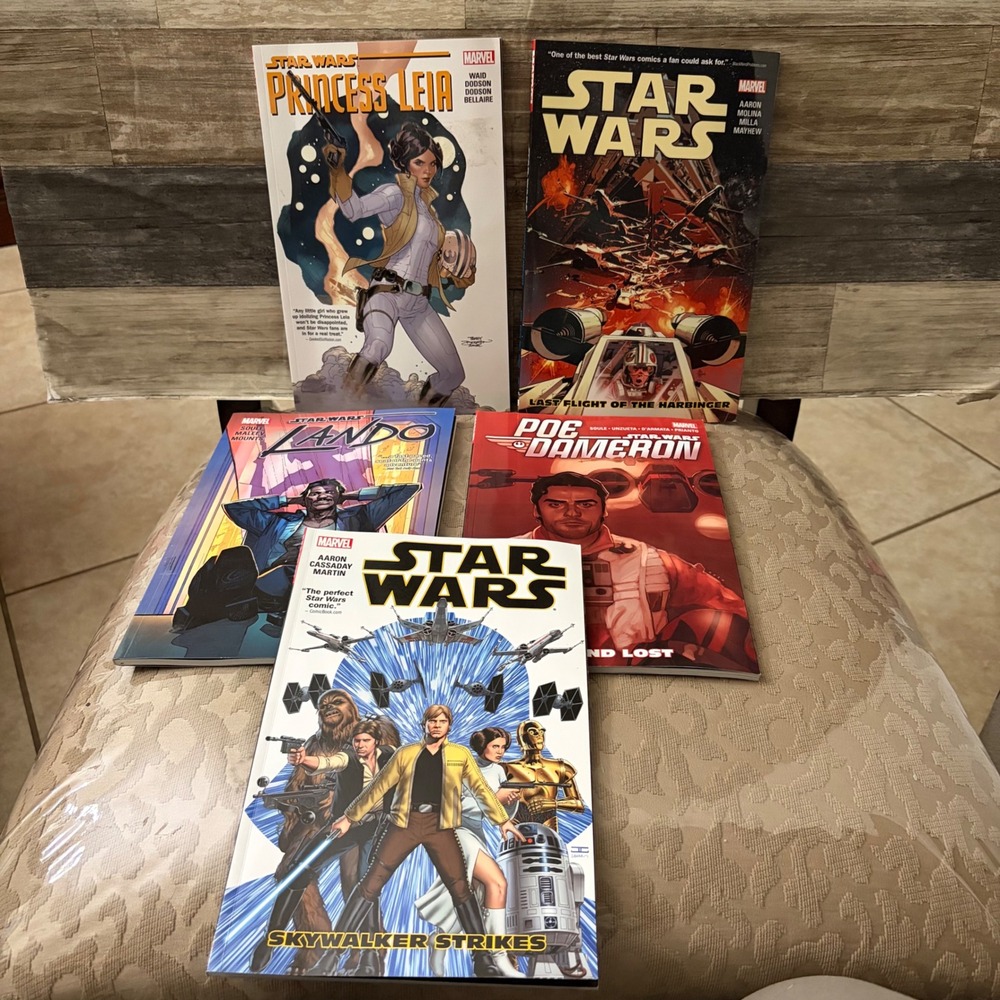 Marvel Star Wars Graphic Novel 5 TPB Skywalker Strike Leia Lando Poe Harbinger